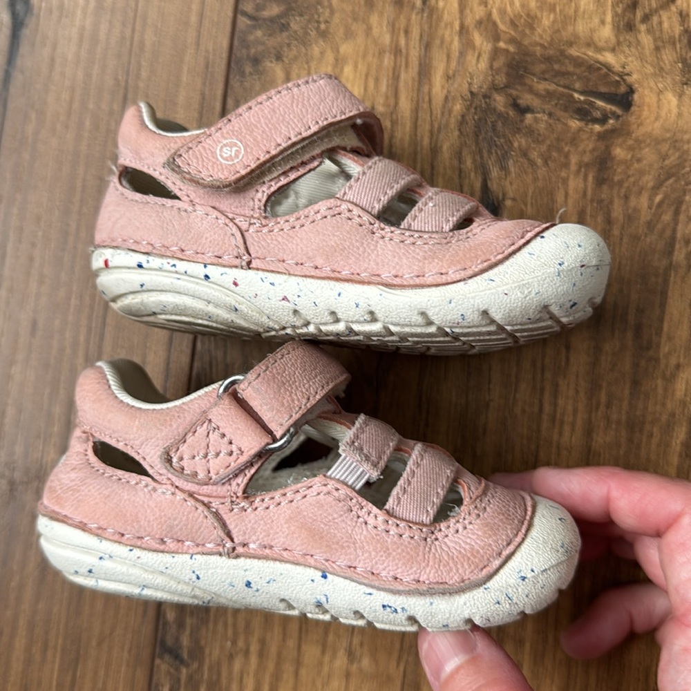Stride Rite Koa sneaker sandal, toddler girl, pink, size 4 - Picture 6 of 12